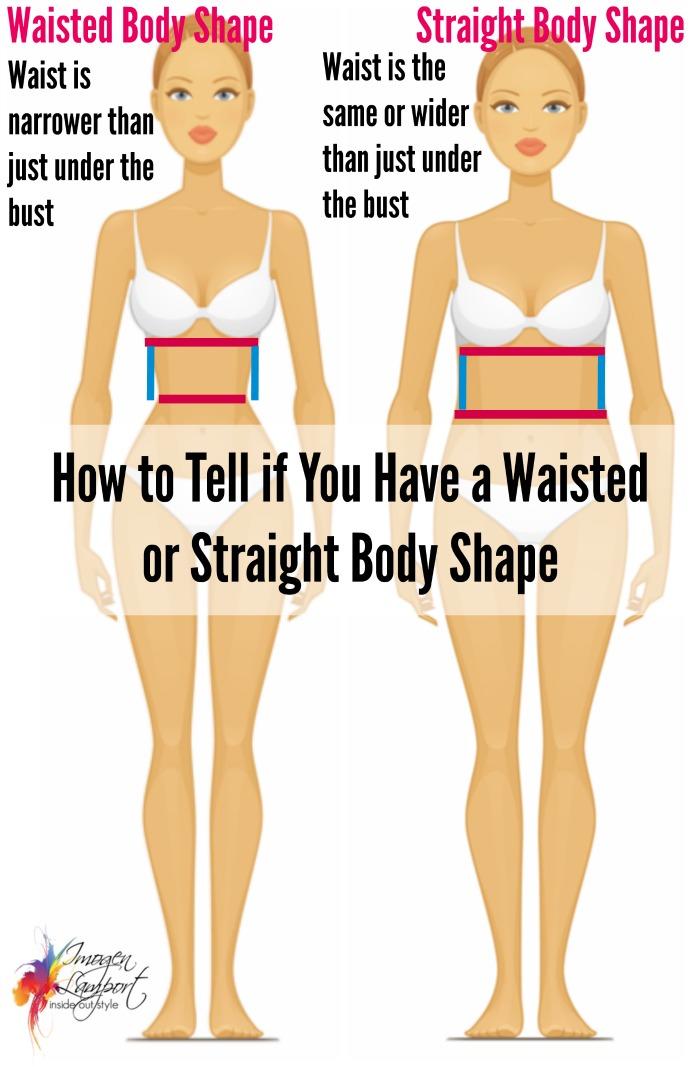 Do I have a defined waist or a squarish one?