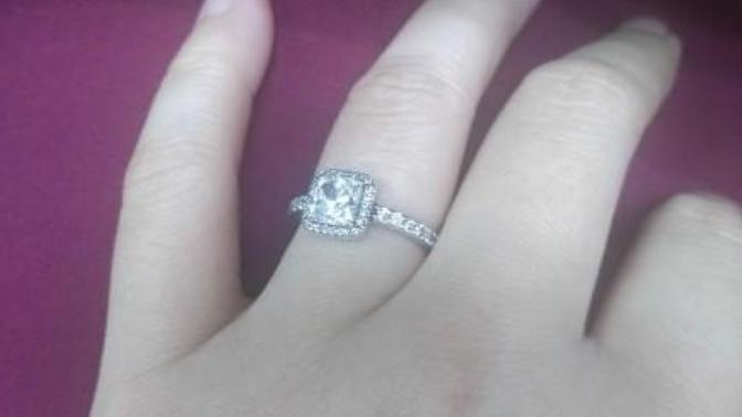Does this ring look like an engagement ring?