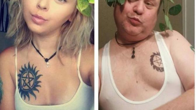 Isn't it interesting how someone can change their looks with a little plastic surgery?