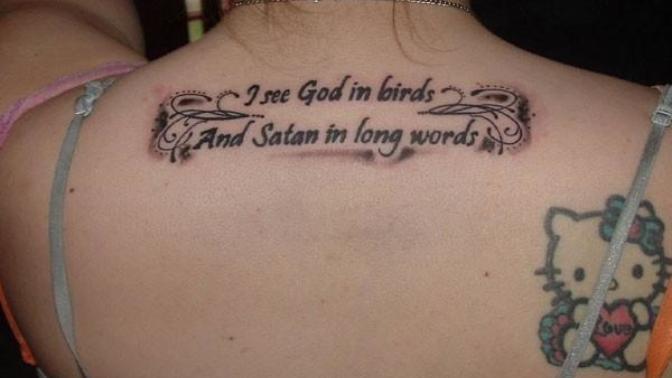 Upper back tattoo pain? I inserted a pic for reference?