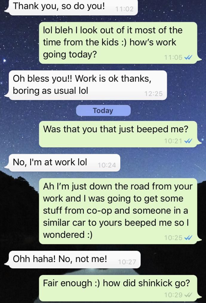 Should I just leave him be?