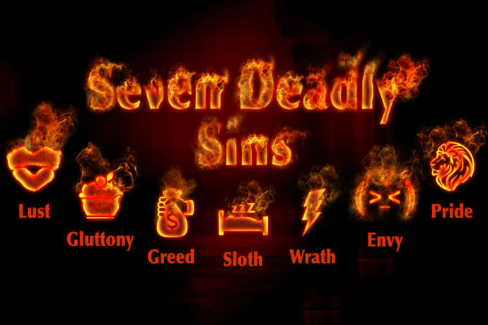 Which of the 7 deadly Sins are you most guilty of?