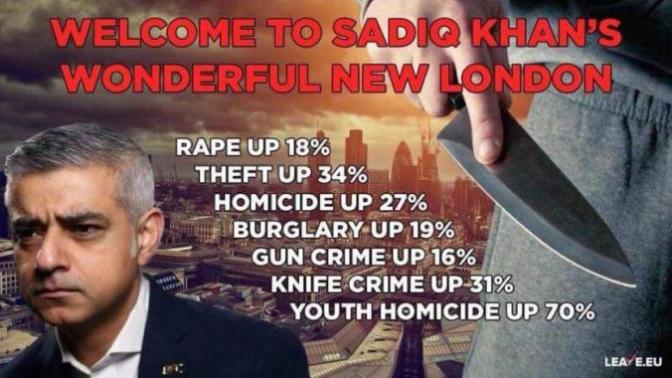 Thoughts on crime mayor of London Saiq Khan embarrassing the UK & disrespecting D-day commemorations?