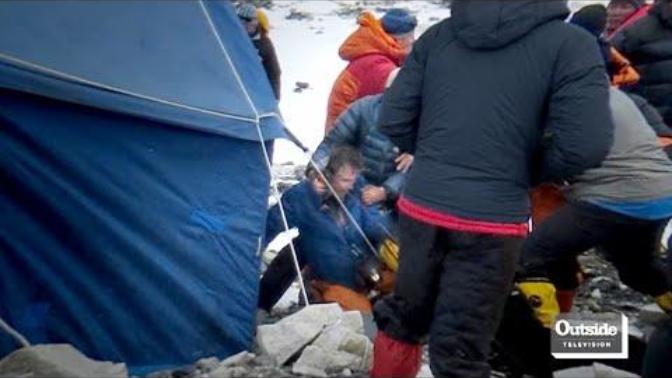 Who's fault is this fight on Mt Everest?