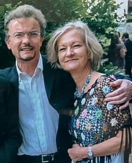Sally Challen with her husband