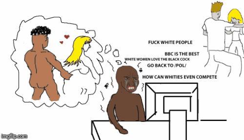 Are women basically forcing themselves to date white men?