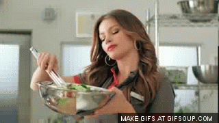 Have you ever had your salad tossed? If so, did you find it physically pleasurable?