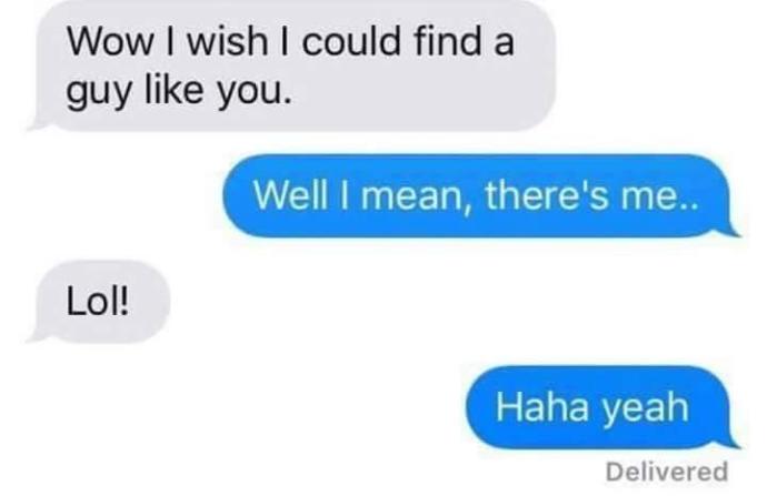 Have you ever been rejected like this before?