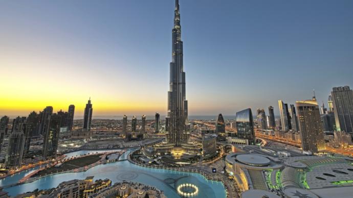 What would be your favorite time of day to go on the 163rd floor of the Burj Khalifa? 