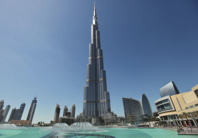 What would be your favorite time of day to go on the 163rd floor of the Burj Khalifa? 
