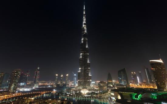 What would be your favorite time of day to go on the 163rd floor of the Burj Khalifa? 
