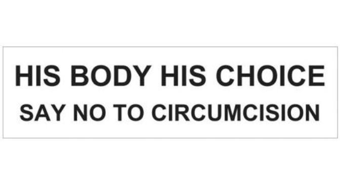 Should circumcision at birth be ILLEGAL in the US?