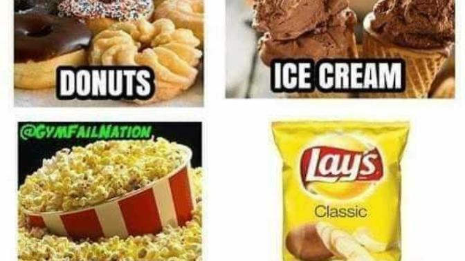 Which one of these snacks gotta go?