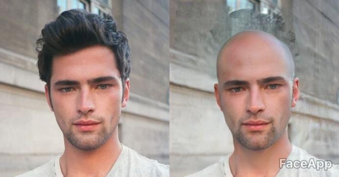 A lot of guys are shaving their heads these days. Which male model pulls it off better?
