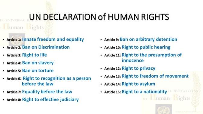 Should Food And Water Be a Human Right?