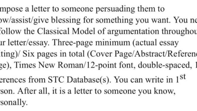 Can anyone give me a good idea for an essay topic?