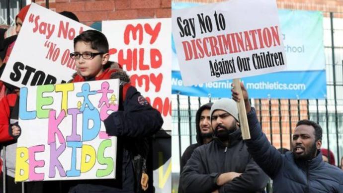 What do you think of the anti-LGBTQ protests outside a school in Birmingham?