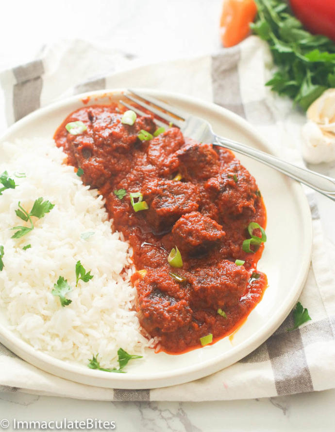 Nigerian beef stew or chicken tikka masala?