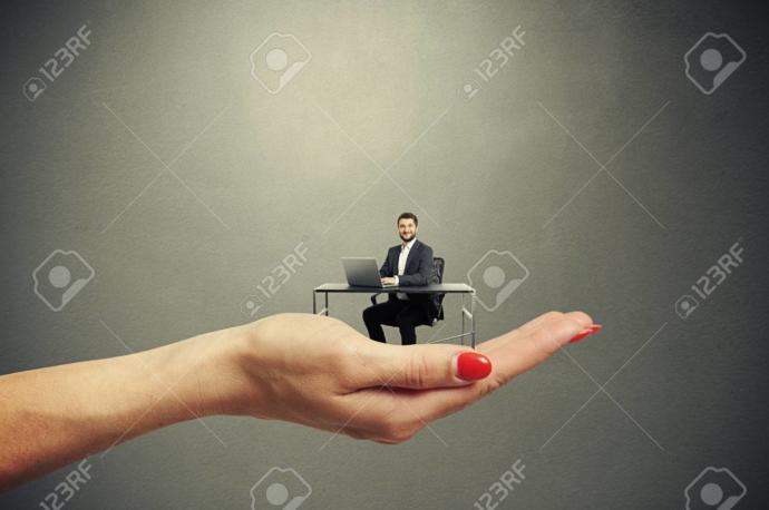 Have you ever dreamt someone as a teeny tiny person who can fit in the palm of your hand?