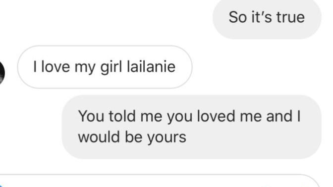 Why is he sending these hurtful messages?