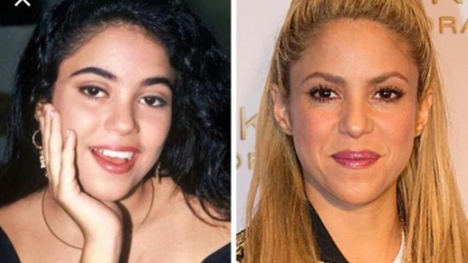 Do you think Shakira looks good as a blonde or natural hair color?