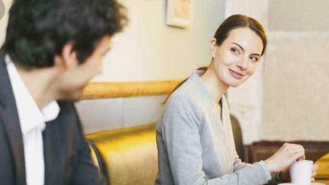 How can young women in their late 20's get older men to approach them?