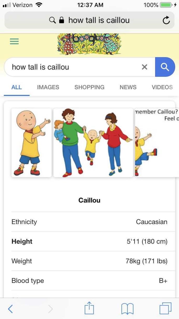 WHY IS HE SO TALL?