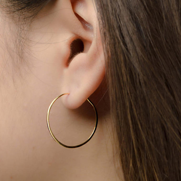 Should I wear hoop earrings for our first date (dinner date)?