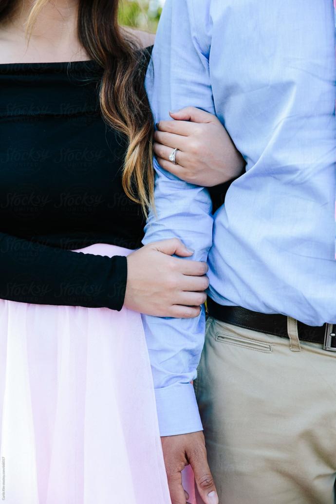 Is there something about arms that women love to grab them?