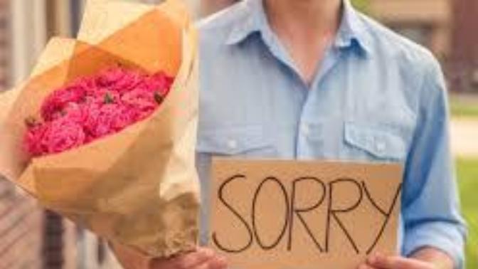 How difficult is it for you to tell your significant other, "I was wrong"?