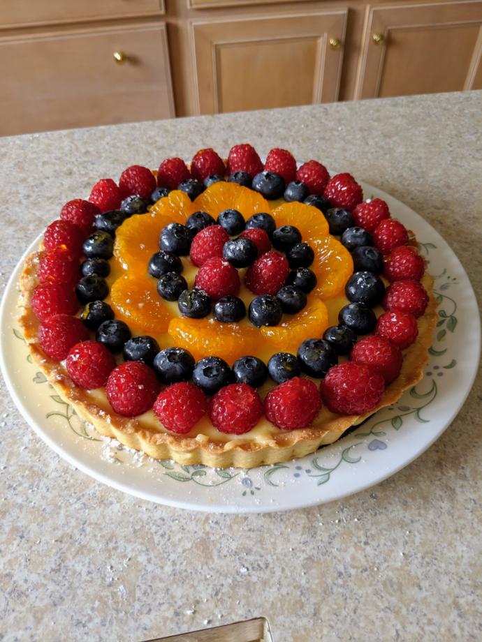 ❤️ What do you think of my Fruit Tart?