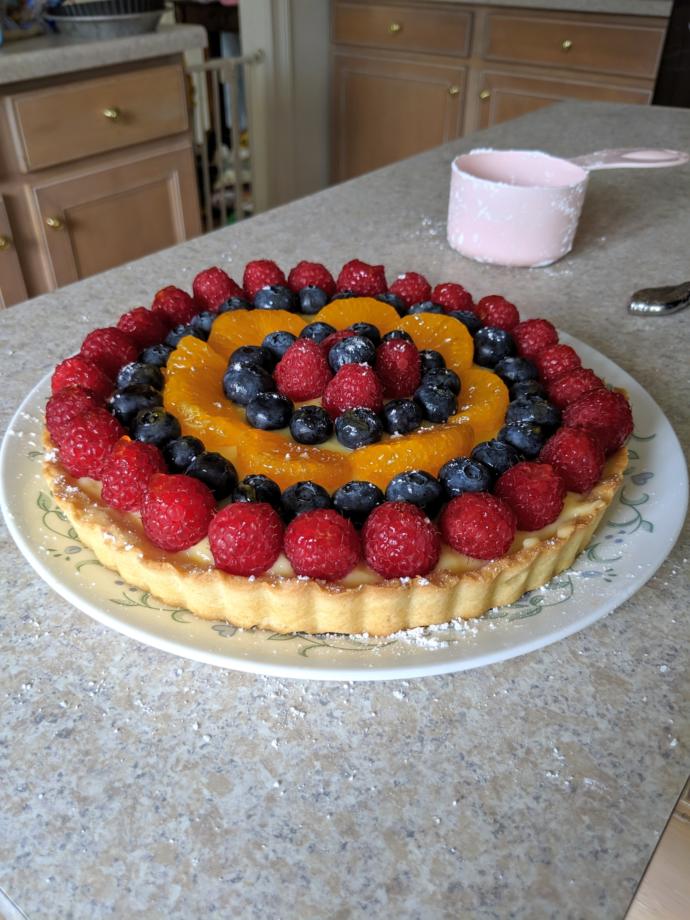 ❤️ What do you think of my Fruit Tart?