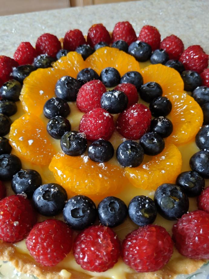 ❤️ What do you think of my Fruit Tart?