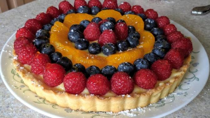❤️ What do you think of my Fruit Tart?