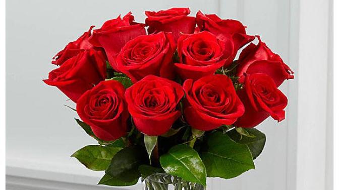 When a guy says "I'm sorry," does it help if he has sent you a dozen red roses?