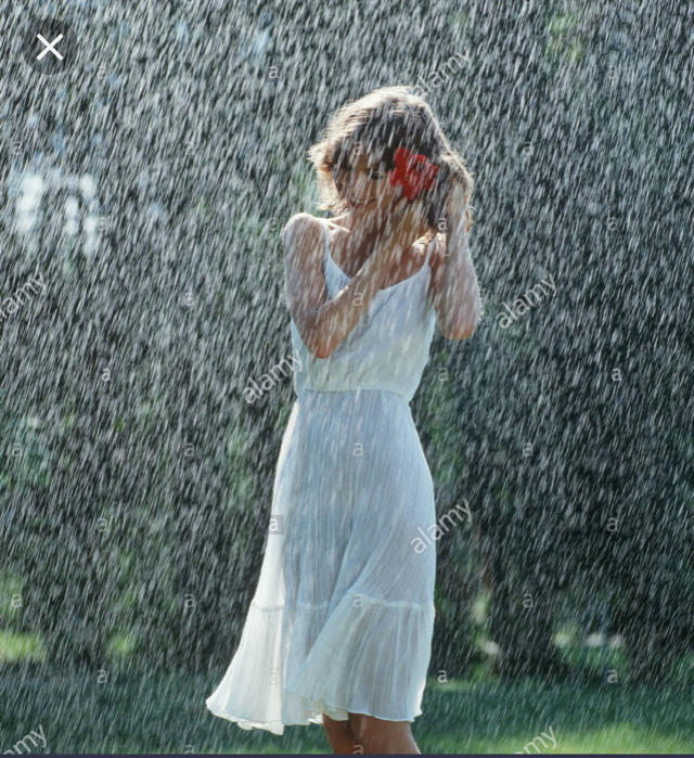 Girls do you worry about getting your hair wet during the rain?