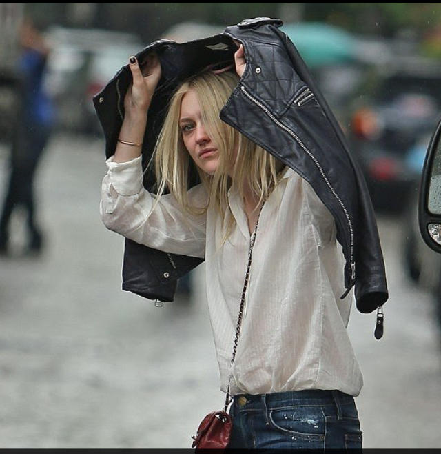 Girls do you worry about getting your hair wet during the rain?