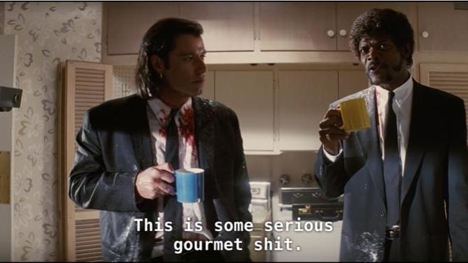 What's your favorite Pulp Fiction quote?