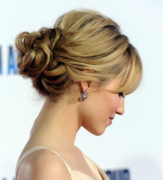 Are you more attracted to a girl with her hair up or down? 
