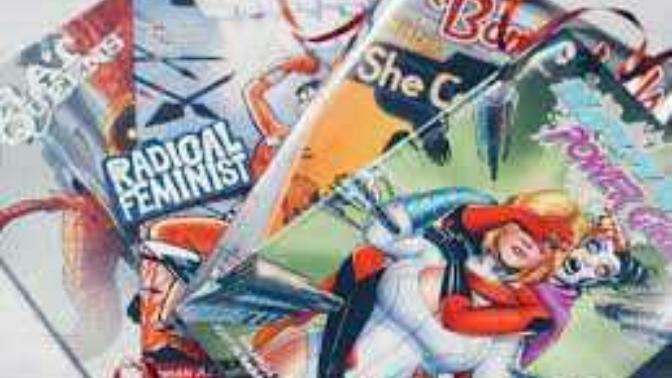 Ladies, any comic book fans or story writers out there?