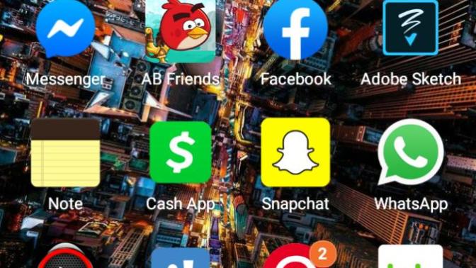 What's on your phone's home screen?