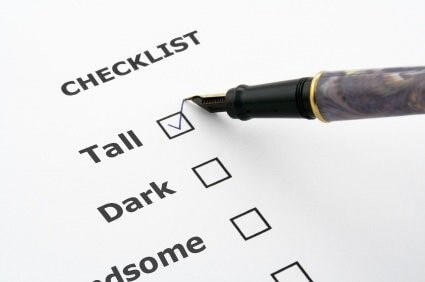 How high are your standards, dating wise?