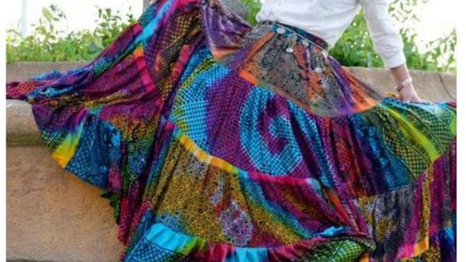 Guys, long peasant/gypsy style skirts, comfortable?