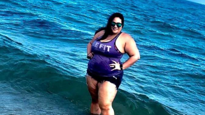 Is this lady curvy or obese?