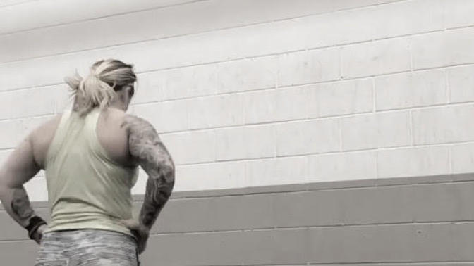 Would you say this girl is beginning to develop masculine features in her build?