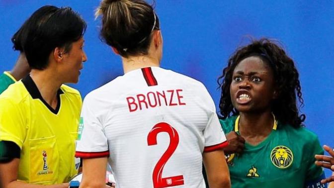 Racism!! What are your thoughts on the Cameroon vs England womens soccer match?