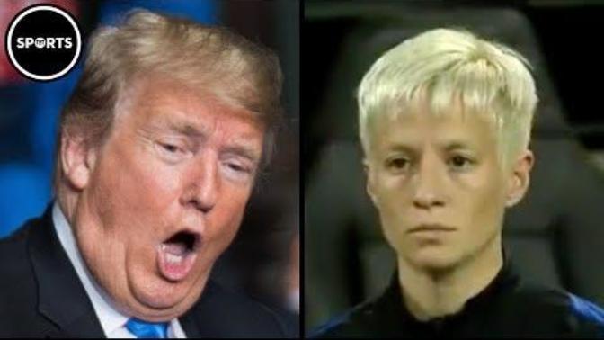 Your thoughts on Megan Rapinoe taking the knee while calling Trump a sexist, misogynistic, small-minded, racist & an all-around piece of shit bastard?