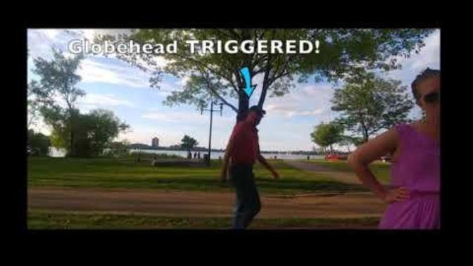 Why are people do stupid Globehead Attacks Flat Earther?