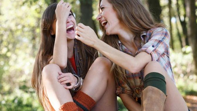 When was the moment in your life you laughed the hardest?