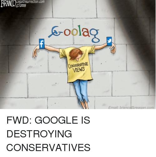 Why is Google & Facebook branding conservatives as Nazis?